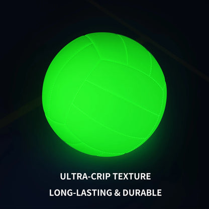 Volley Glow Volleyball | Glows In The Dark (Size 5)